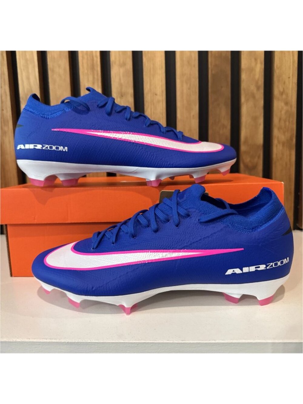 Nike Mercurial Vapor 16 Pro FG FQ8685-446 Blue Pink Mens 8.5 Womens 10
